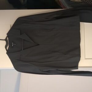 Madewell Poplin Hook front shrunken shirt